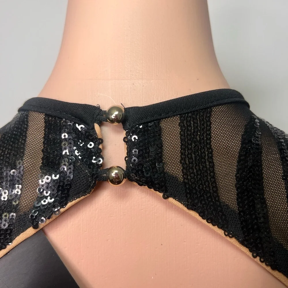 Black sequin dress - Picture 5 of 8